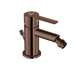 Jaquar Fusion Prime Single Lever 1-Hole Bidet Mixer with Popup Waste System - Blush Gold Bright PVD (FUP-BGP-29213BPM)