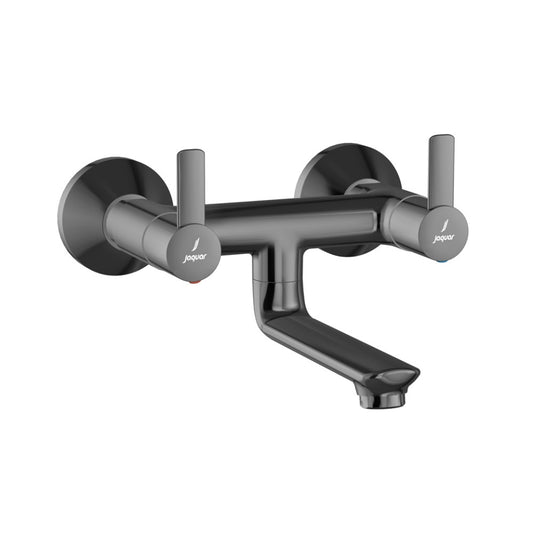 Jaquar Fusion Prime Wall Mixer Non-Telephonic Shower Arrangement - Black Chrome