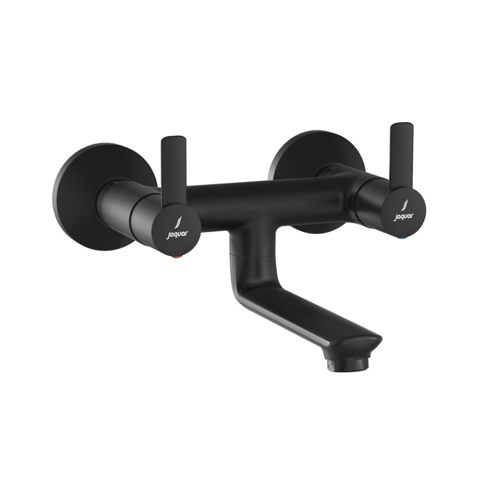 Jaquar Fusion Prime Wall Mixer Non-Telephonic Shower Arrangement - Black Matt