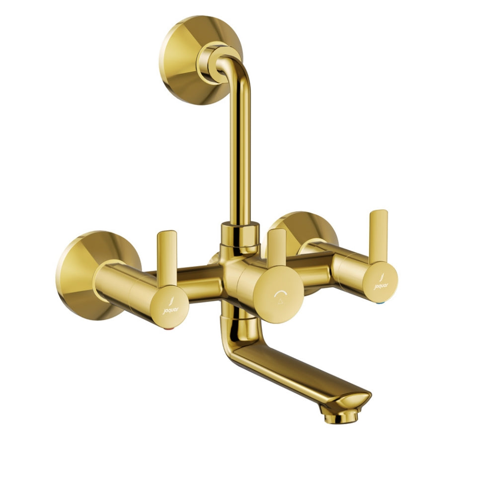 Jaquar Fusion Prime Wall Mixer - Gold Bright PVD