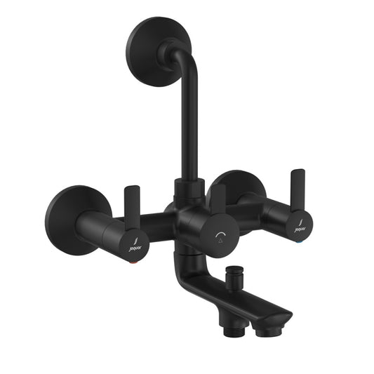 Jaquar Fusion Prime Wall Mixer 3-in-1 System - Black Matt