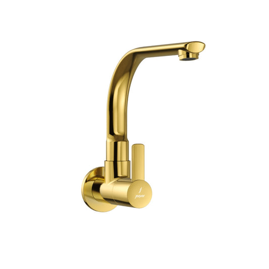 Jaquar Fusion Prime Sink Cock - Gold Bright PVD