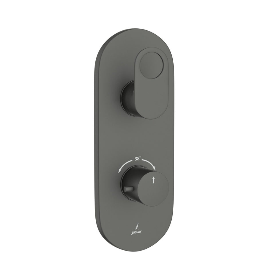 Jaquar Ornamix Prime Thermostatic Shower Mixer - Graphite