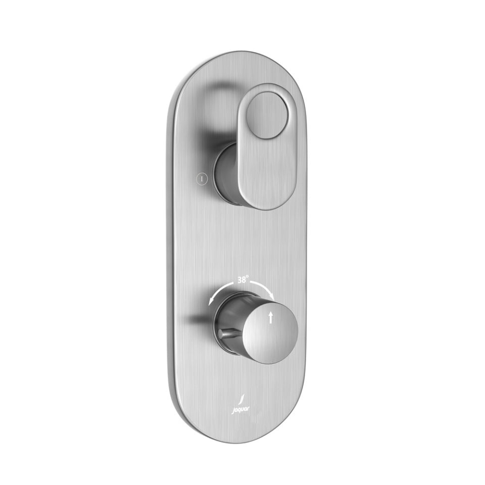 Jaquar Ornamix Prime Aquamax Thermostatic Shower Mixer - Stainless Steel