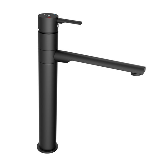 Jaquar Florentine Prime Single Lever Sink Mixer - Black Matt