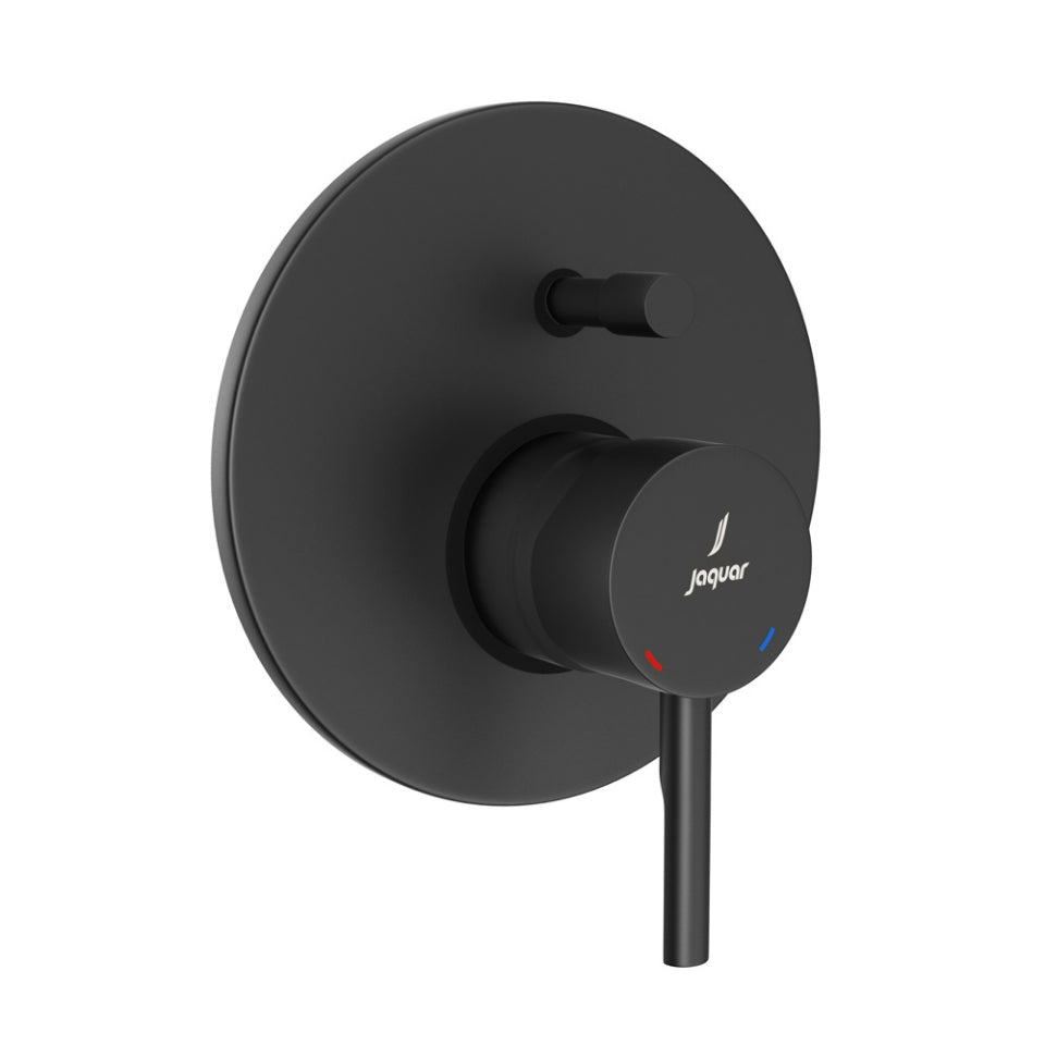 Jaquar Florentine Prime Single Lever Exposed Parts Kit of Hi-flow Diverter - Black Matt