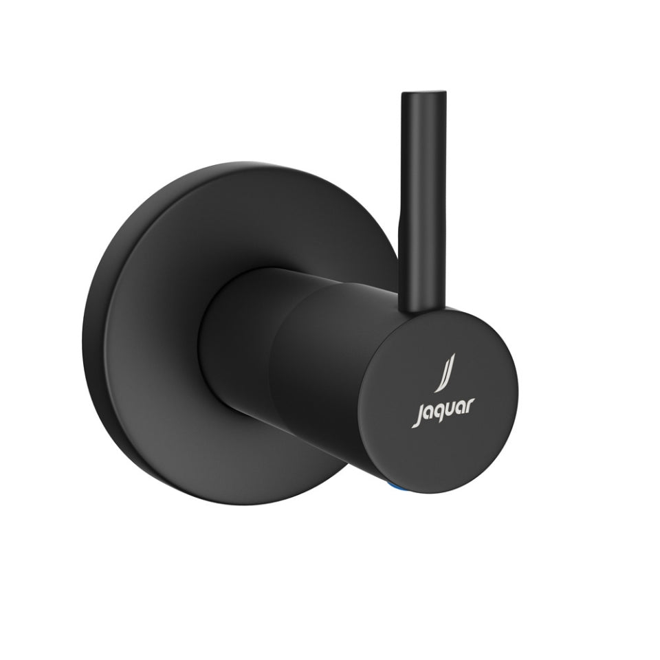 Jaquar Florentine Prime Exposed Part Kit of Concealed Stop Cock & Flush Cock - Black Matt