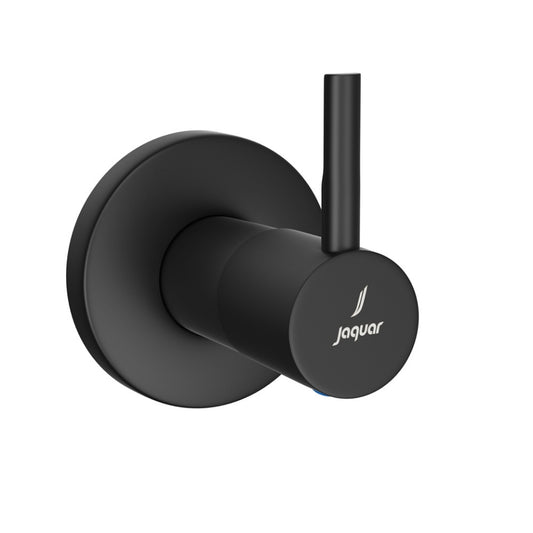 Jaquar Florentine Prime Exposed Part Kit of Concealed Stop Cock & Flush Cock - Black Matt