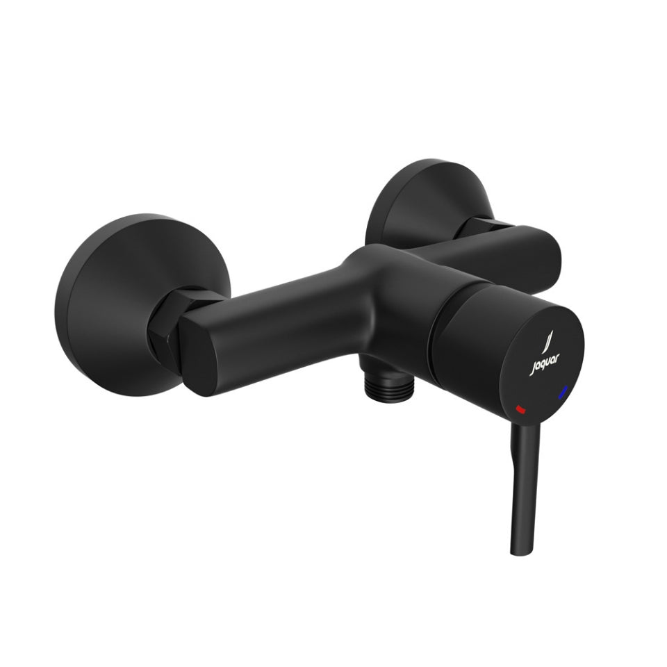 Jaquar Florentine Prime Single Lever Exposed Shower Mixer - Black Matt