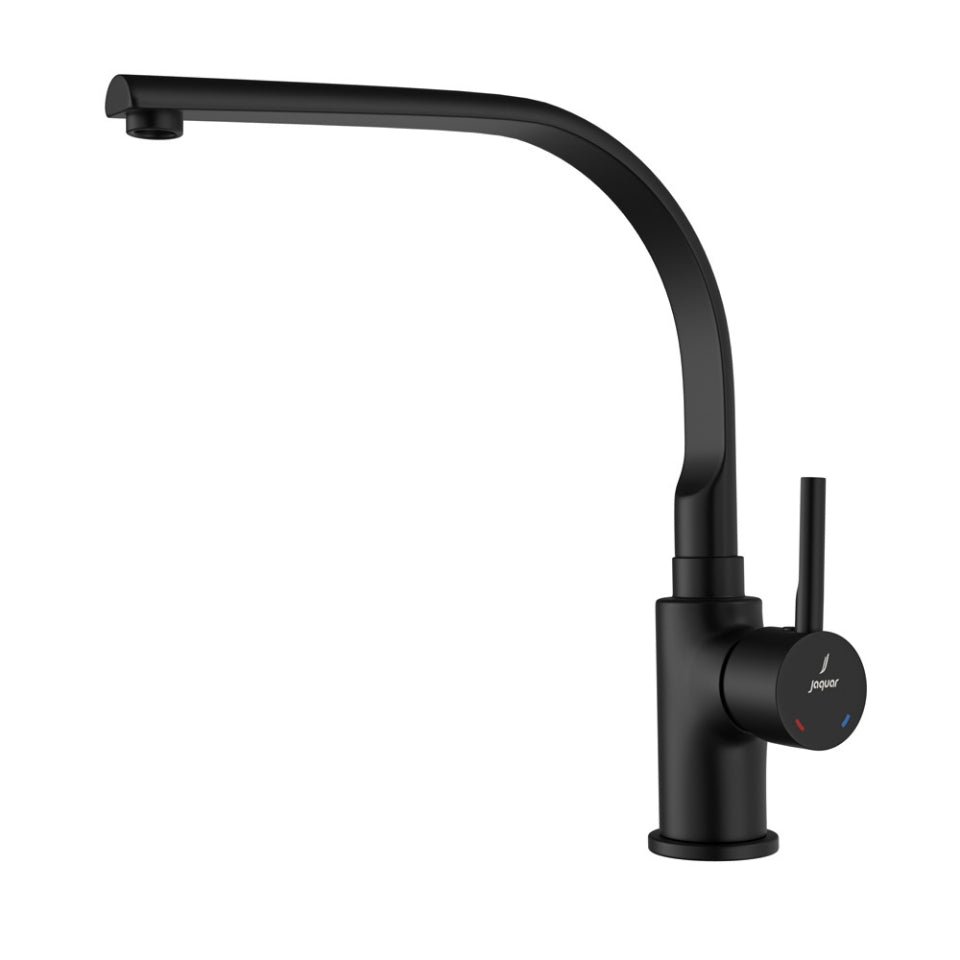 Jaquar Florentine Prime Side Single Lever Sink Mixer - Black Matt