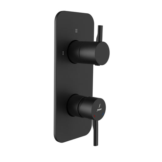 Jaquar Florentine Prime Aquamax Single Lever Shower Mixer - Black Matt