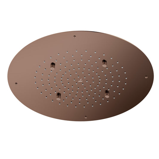 Jaquar Duoflo Shower Round Shape - Blush Gold Bright PVD