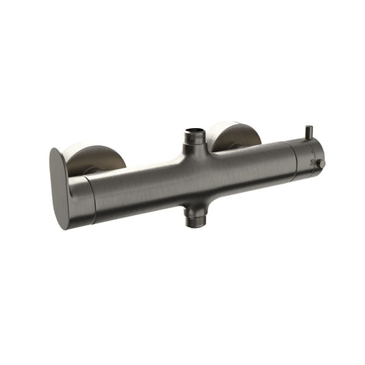 Jaquar Opal Prime Multifunction Thermostatic Shower Mixer - Stainless Steel (OPP-SSF-15653PM)