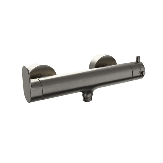 Jaquar Opal Prime Exposed Shower Mixer (Wall Mounted) - Stainless Steel (OPP-SSF-15655PM)