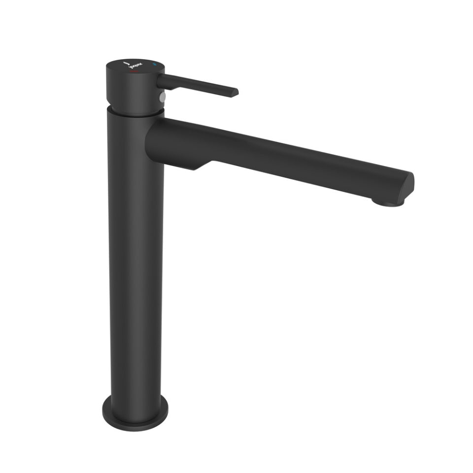 Jaquar Florentine Prime Single Lever Tall Boy - Black Matt
