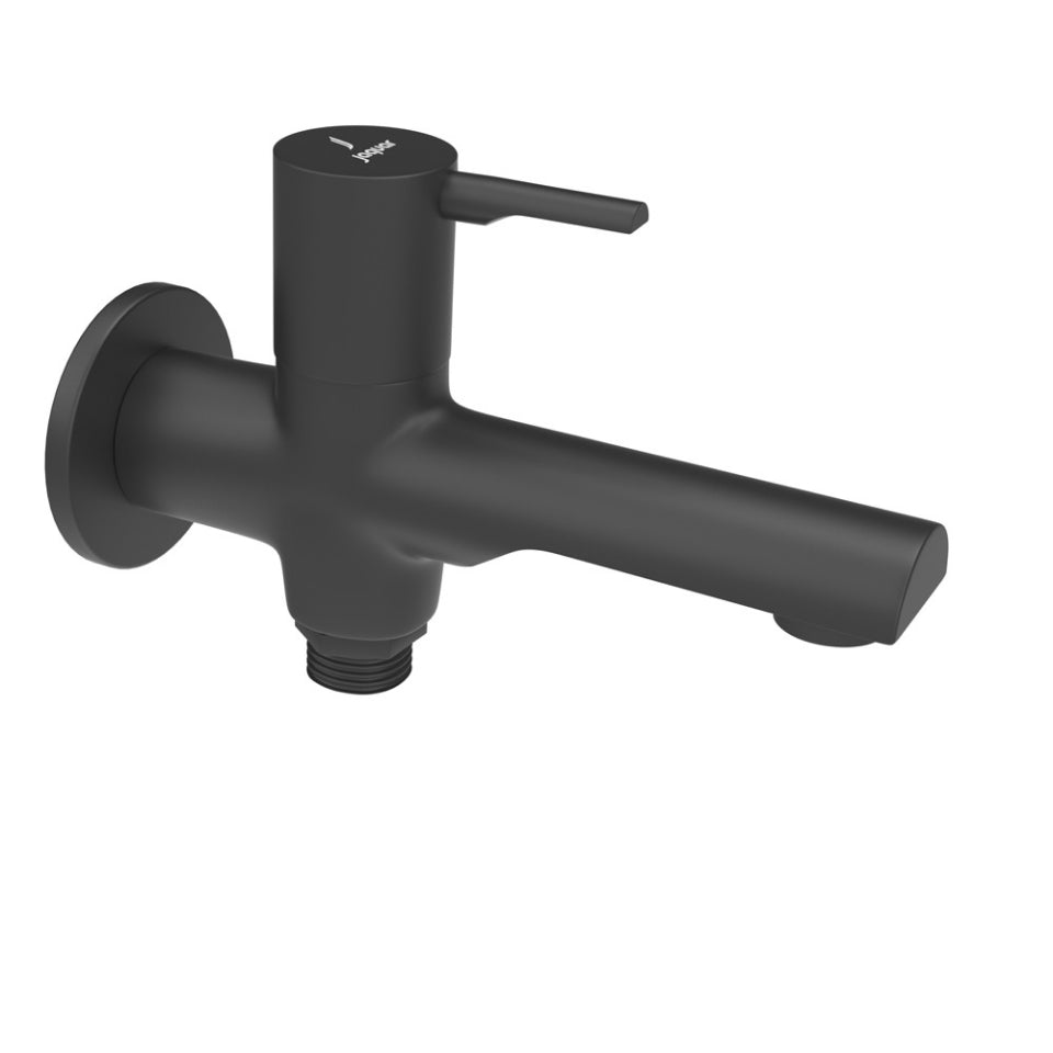 Jaquar Florentine Prime 2 Way Bib Cock - Black Matt