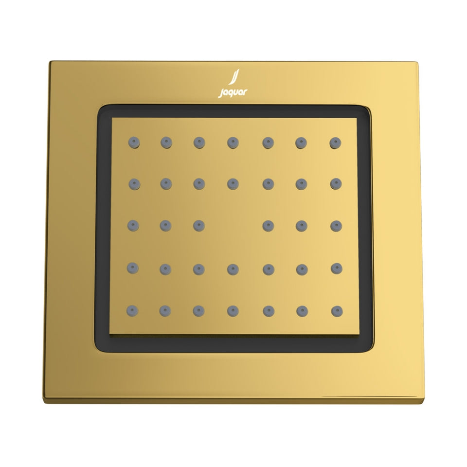 Jaquar Body Shower 130x120mm Rectangular Shape - Gold Bright PVD