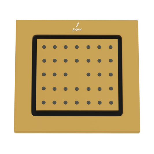 Jaquar Body Shower 130x120mm Rectangular Shape - Gold Matt PVD