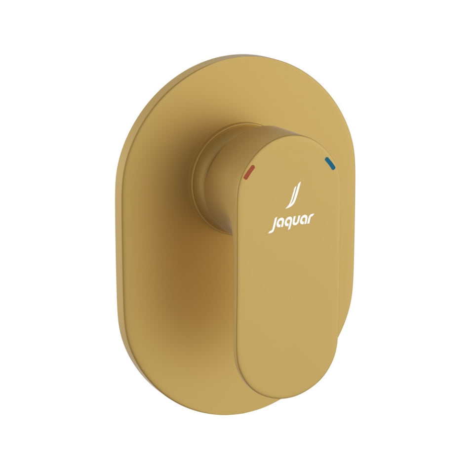 Jaquar Opal Prime Single Lever Concealed Manual Shower Valve - Gold Matt PVD