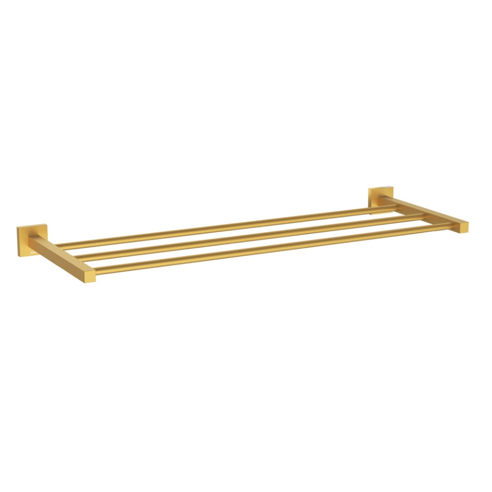Jaquar Kubix Prime Towel Rack - Gold Matt PVD