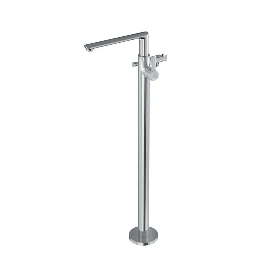 Jaquar Fusion Prime Exposed Parts of Floor Mounted Single Lever Bath Mixer - Chrome