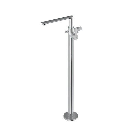 Jaquar Fusion Prime Exposed Parts of Floor Mounted Single Lever Bath Mixer - Chrome