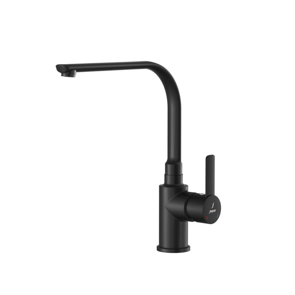 Jaquar Fusion Prime Side Single Lever Sink Mixer - Black Matt