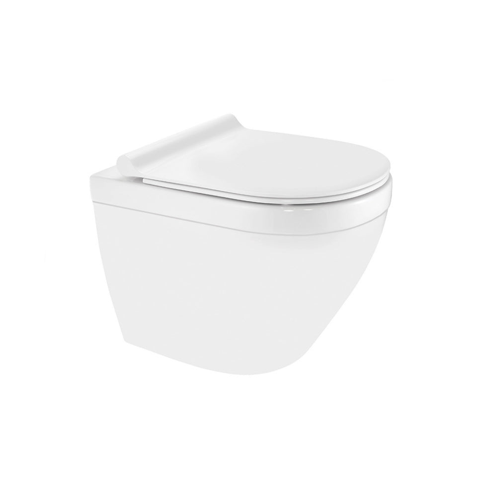 Jaquar Solo Rimless Back To Wall WC - White