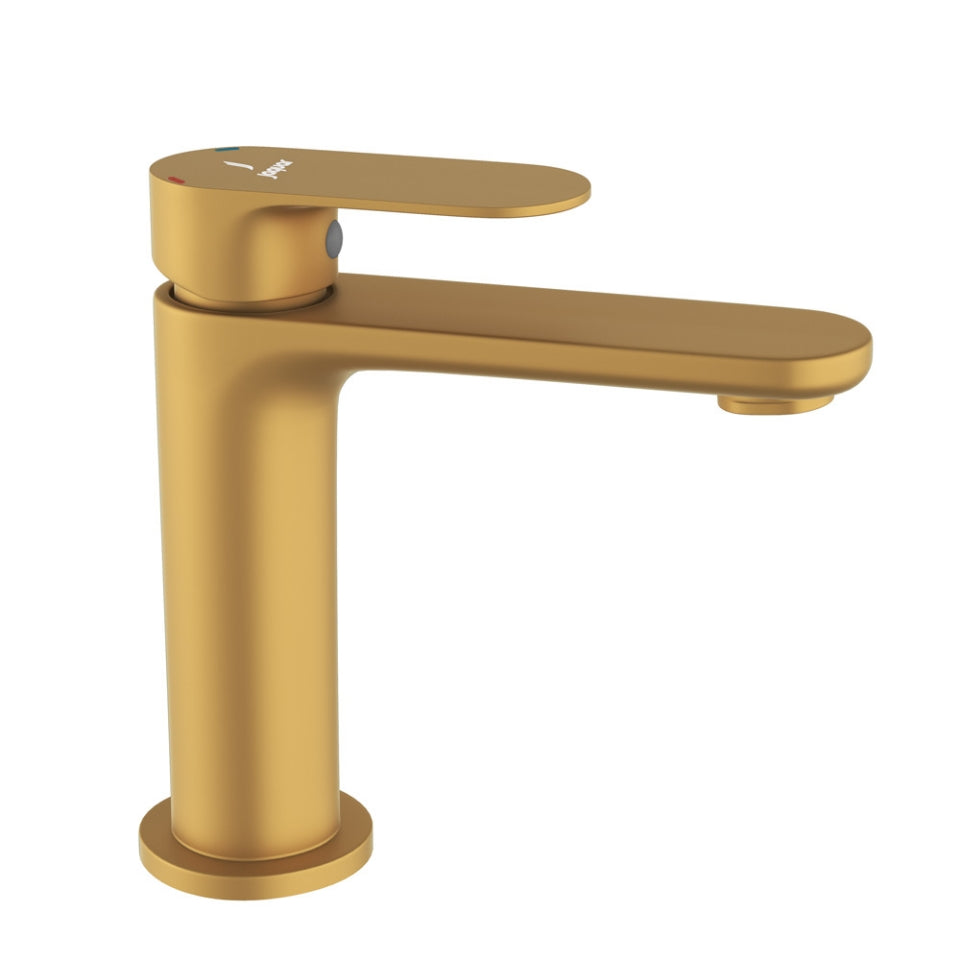 Jaquar Opal Prime Single Lever Basin Mixer - Gold Matt PVD