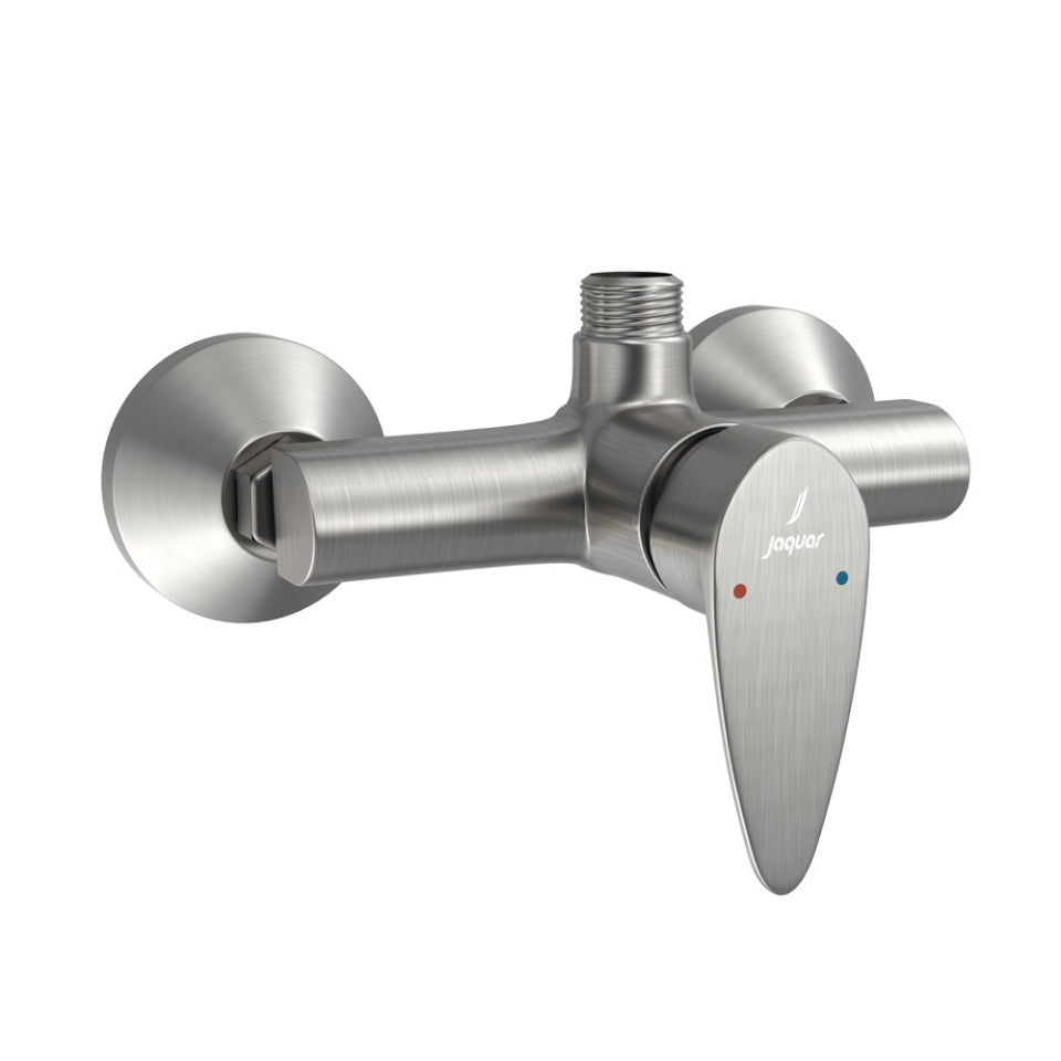 Jaquar Vignette Prime Single Lever Exposed Shower Mixer - Stainless Steel