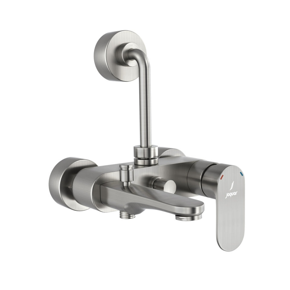 Jaquar Opal Prime Single Lever Wall Mixer 3-in-1 System - Stainless Steel