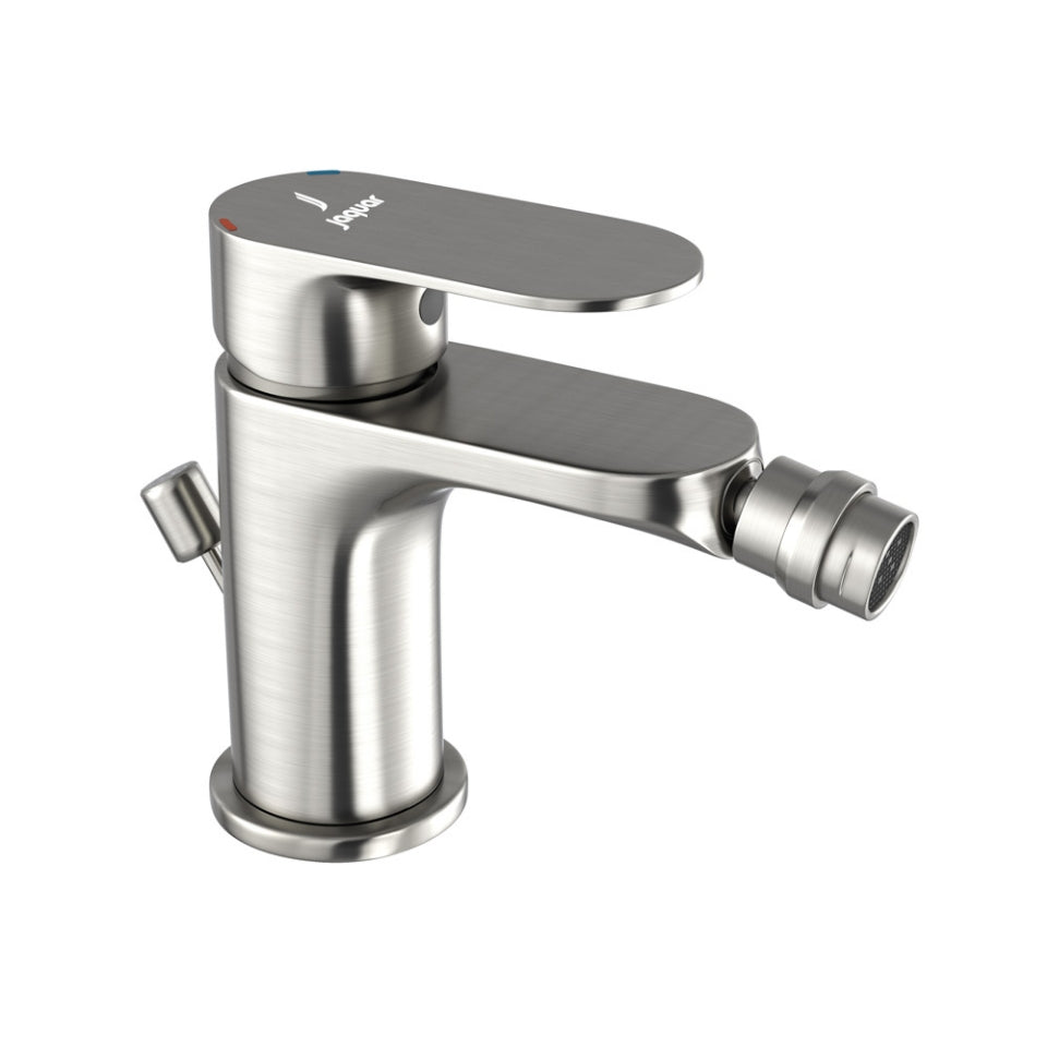 Jaquar Opal Prime Single Lever Bidet Mixer with Popup Waste - Stainless Steel