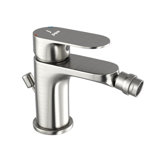 Jaquar Opal Prime Single Lever Bidet Mixer with Popup Waste - Stainless Steel