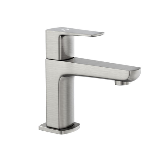 Jaquar Kubix Prime Pillar Cock - Stainless Steel