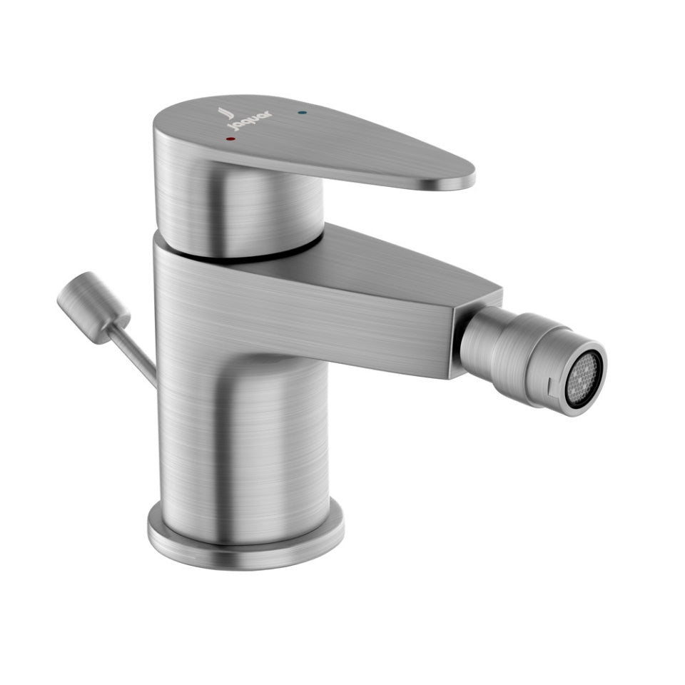 Jaquar Vignette Prime Single Lever 1 - Hole Bidet Mixer - Stainless Steel