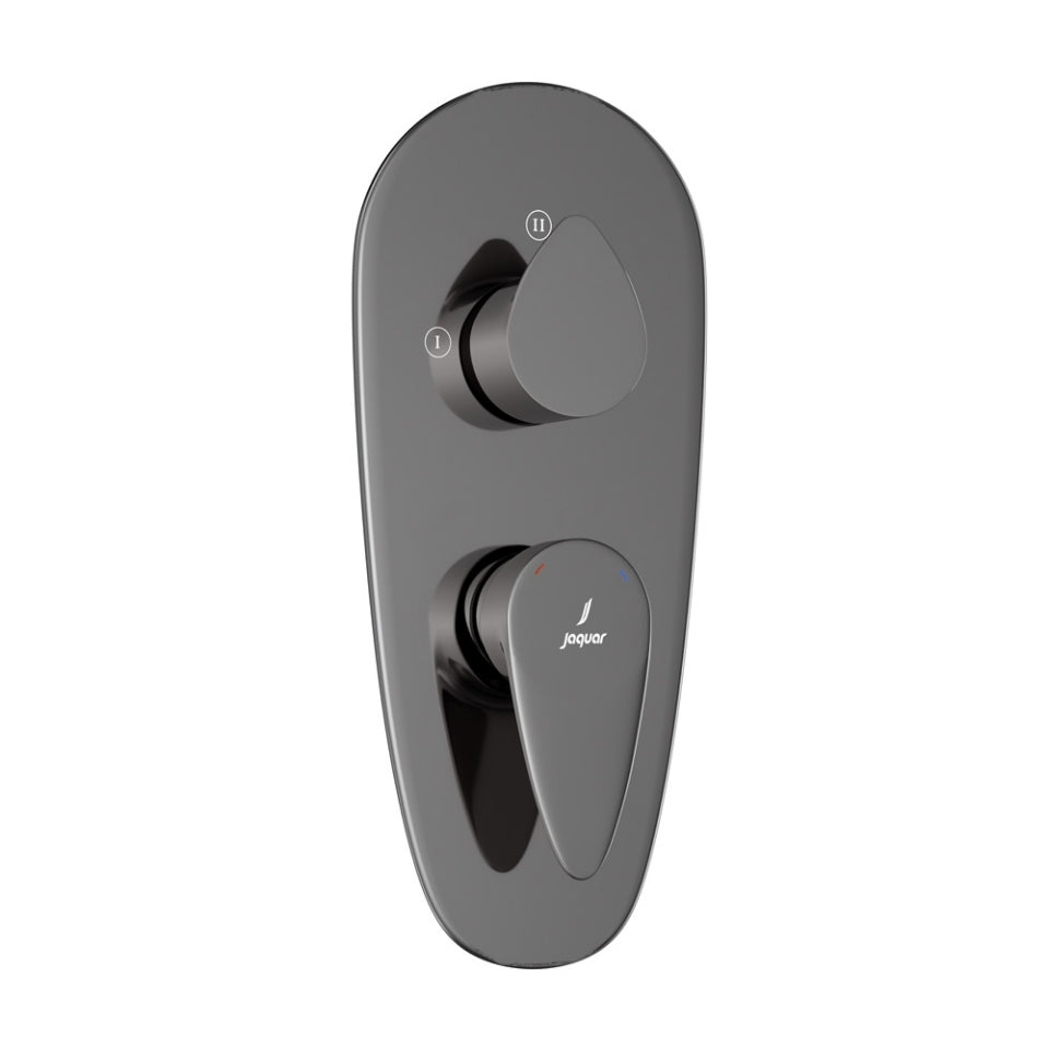 Jaquar Vignette Prime Aquamax Single Lever Shower Mixer - Black Chrome
