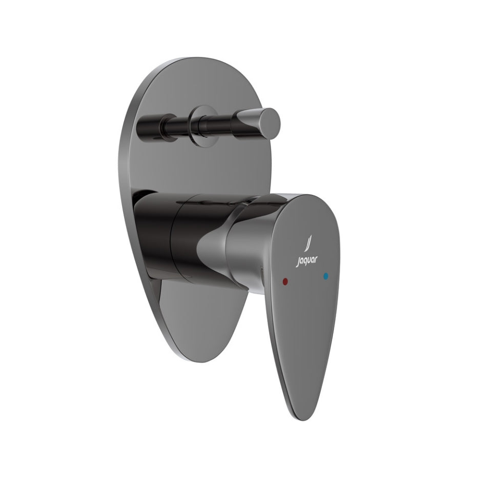 Jaquar Vignette Prime Single Lever Concealed Diverter - Black Chrome
