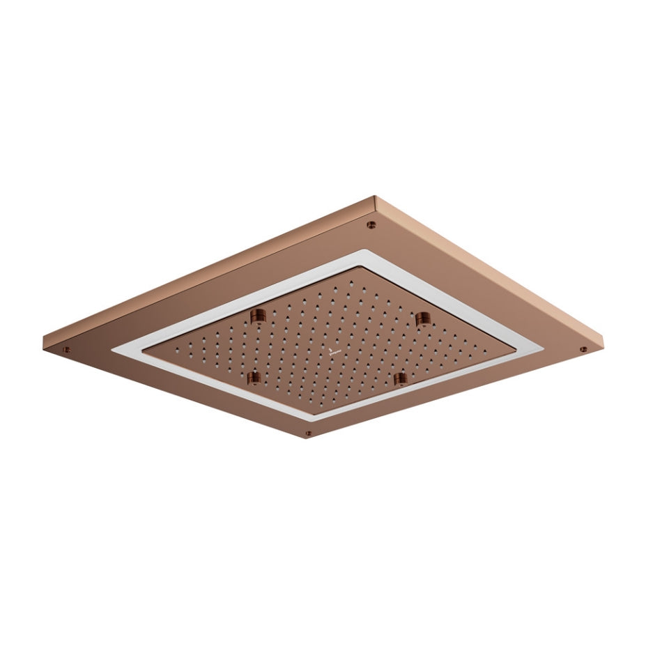 Jaquar Duoflo Shower Square Shape - Blush Gold Bright PVD