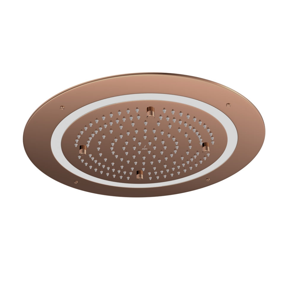 Jaquar Duoflo Shower Round Shape - Blush Gold Bright PVD