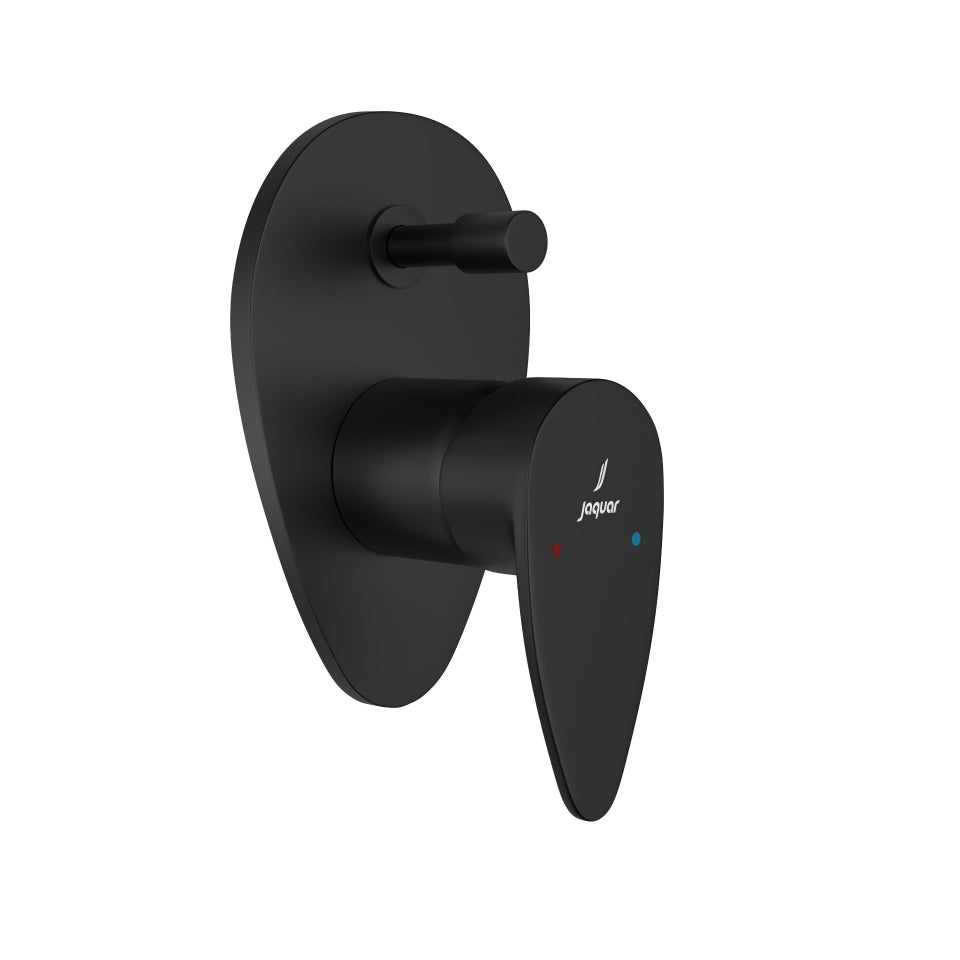 Jaquar Vignette Prime Single Lever Concealed Diverter - Black Matt