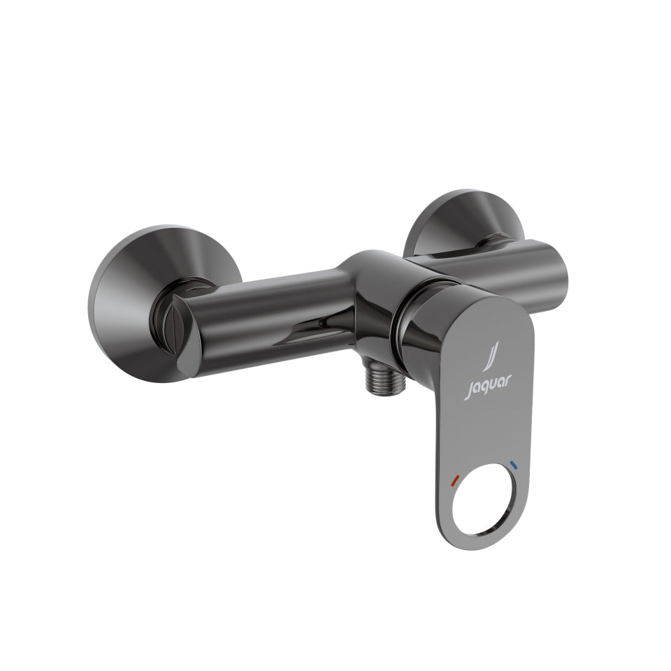 Jaquar Ornamix Prime Single Lever Exposed Shower Mixer - Black Chrome