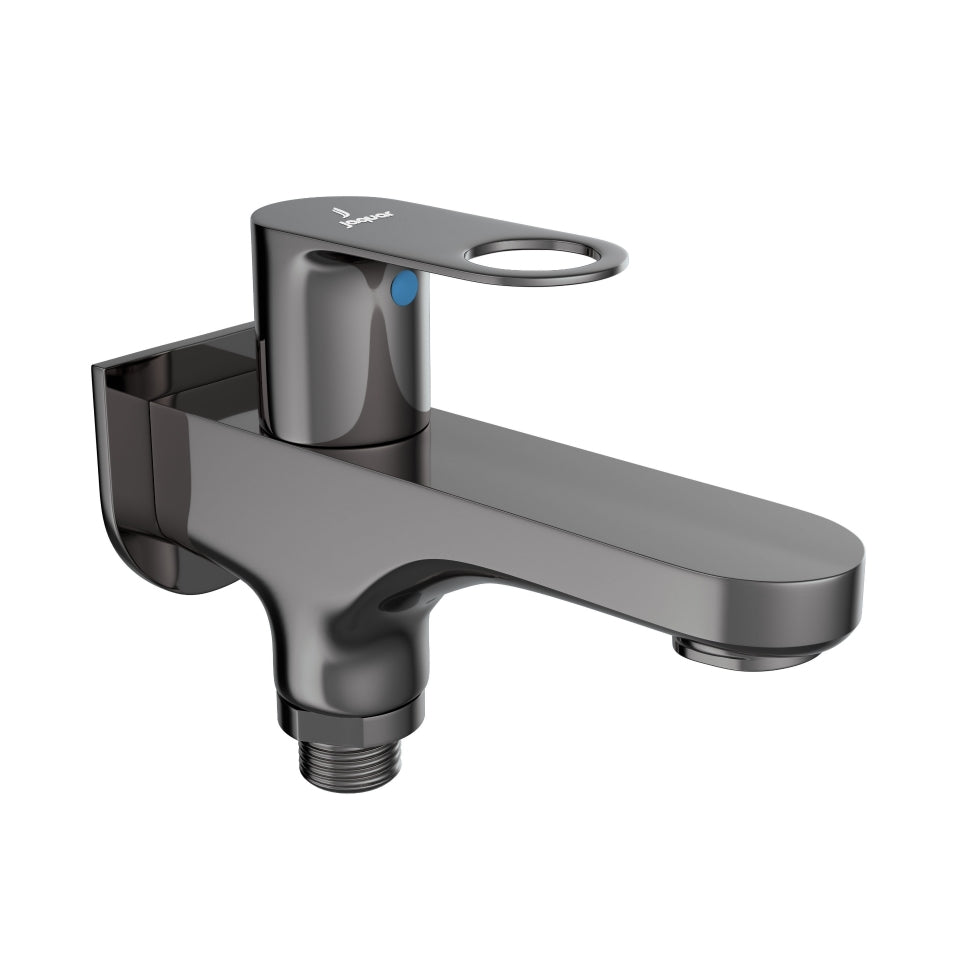 Jaquar Ornamix Prime 2 Way Bib Cock - Black Chrome