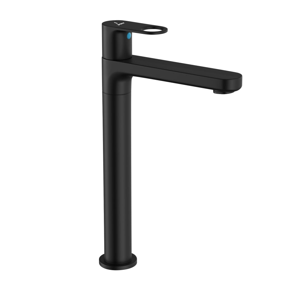 Jaquar Ornamix Prime Pillar Cock - Black Matt