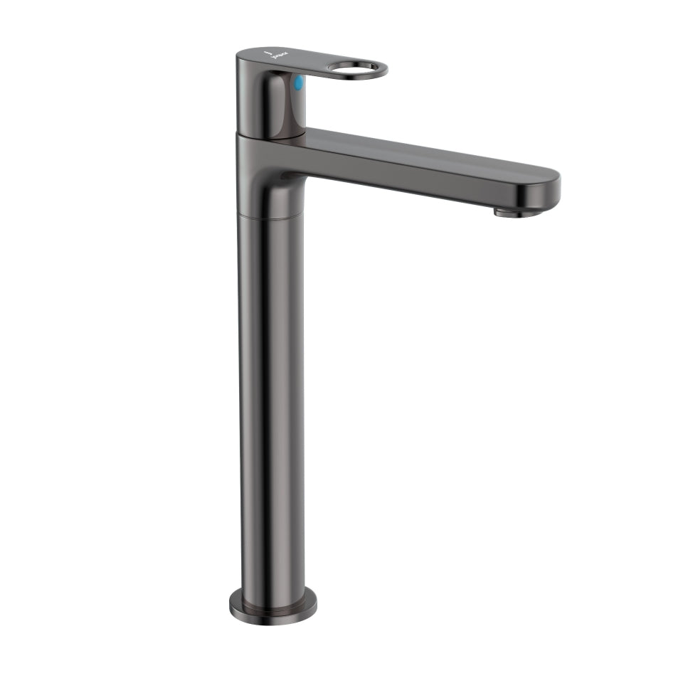 Jaquar Ornamix Prime Pillar Cock - Black Chrome