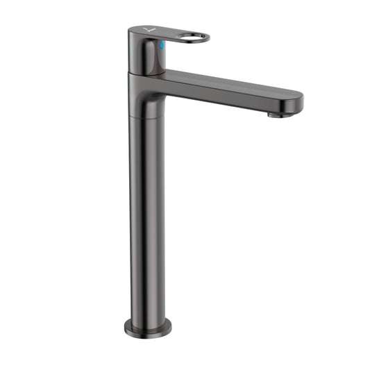 Jaquar Ornamix Prime Pillar Cock - Black Chrome