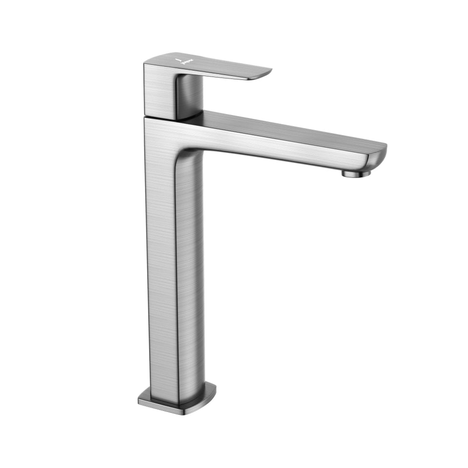 Jaquar Kubix Prime Pillar Cock - Stainless Steel