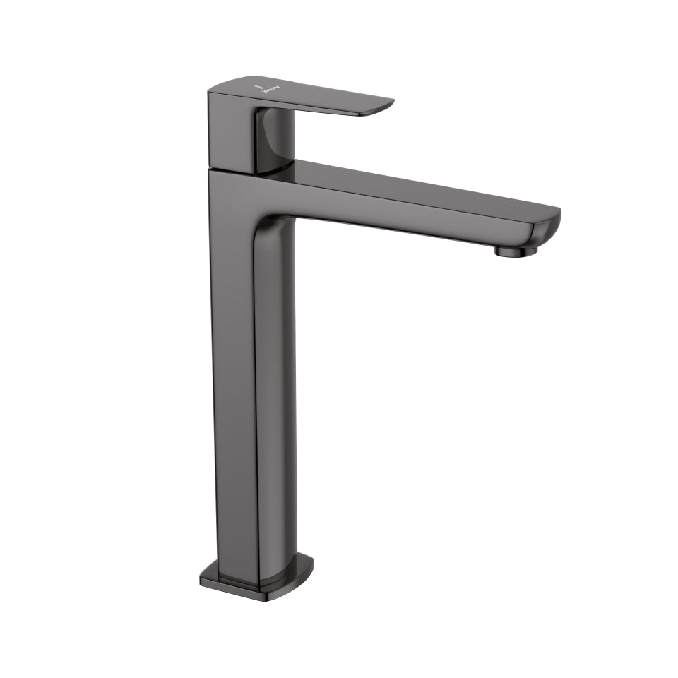Jaquar Kubix Prime Pillar Cock - Black Chrome
