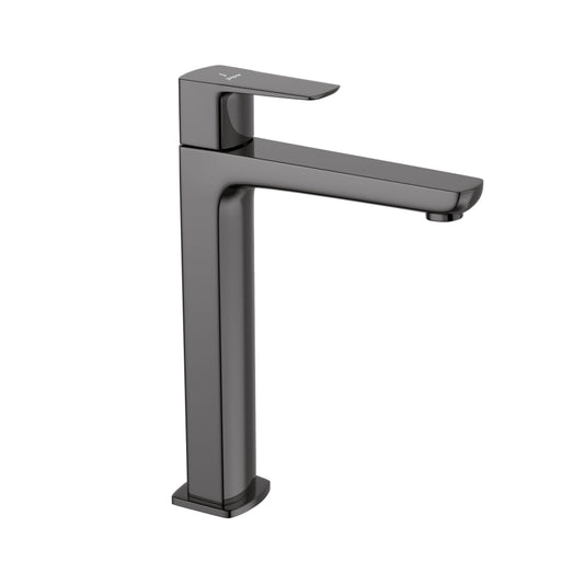 Jaquar Kubix Prime Pillar Cock - Black Chrome