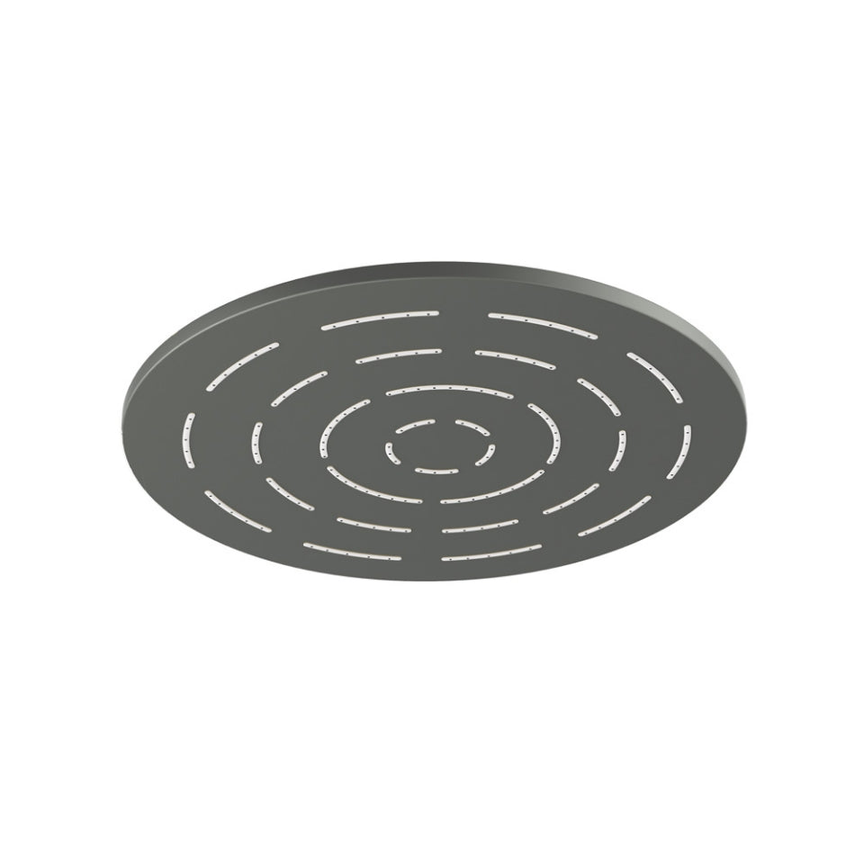 Jaquar Round Shape Single Flow Maze Overhead Shower - Graphite