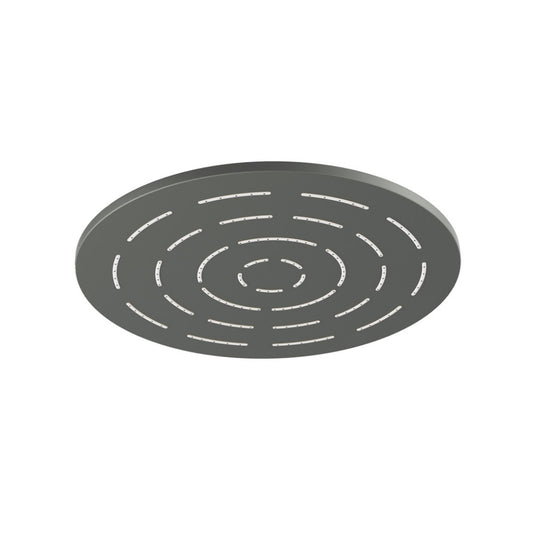 Jaquar Round Shape Single Flow Maze Overhead Shower - Graphite